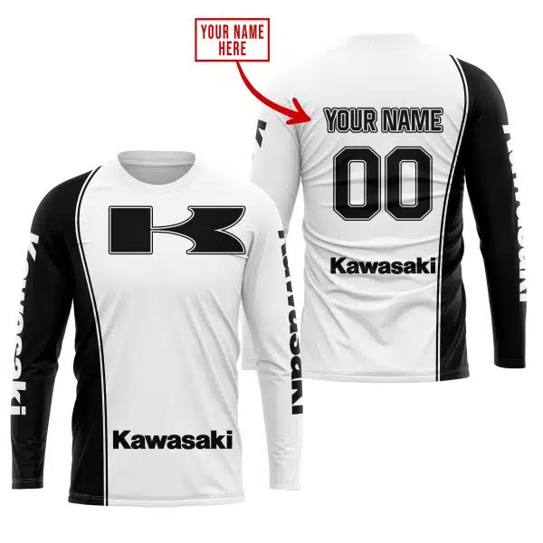 Limited Edition - Custom Name Motocrocss V2 - Kawasaki - Image 2