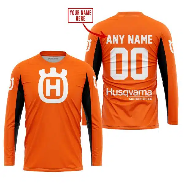 Custom Name Racing - Limited Edition - Husqvarna - Orange V2 - Image 2