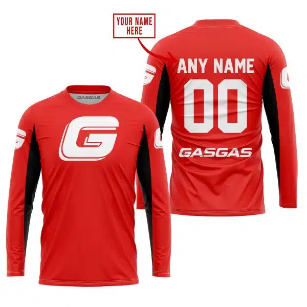 Custom Name Racing - Limited Edition - Gas Gas - Red V2 - Image 2