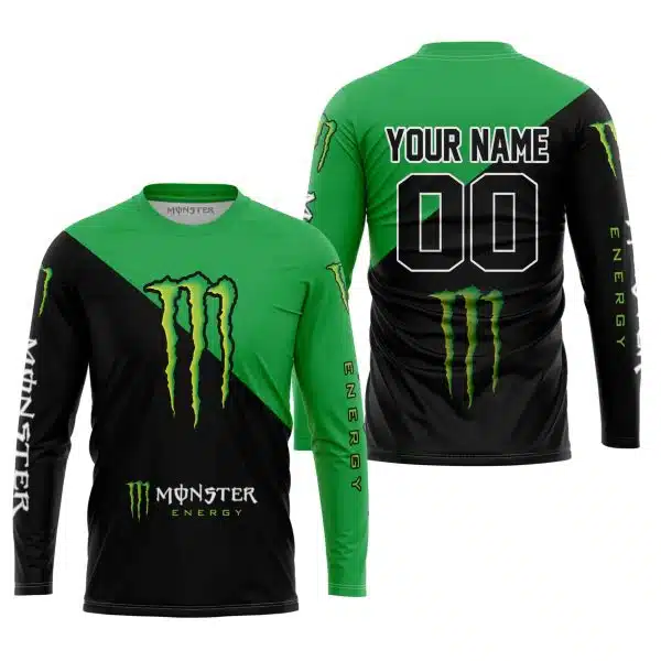 Premium Gift - Custom Name - Monster Energy - Green - Image 4