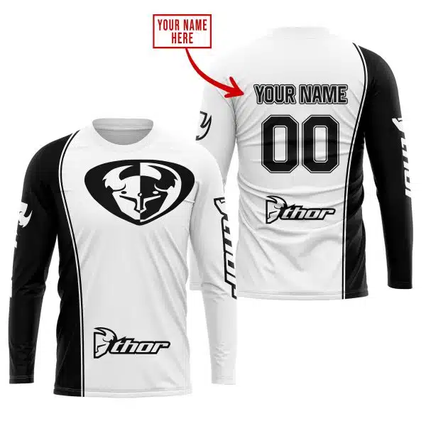 Limited Edition - Custom Name Motocrocss V2 - Thor Racing - Image 2