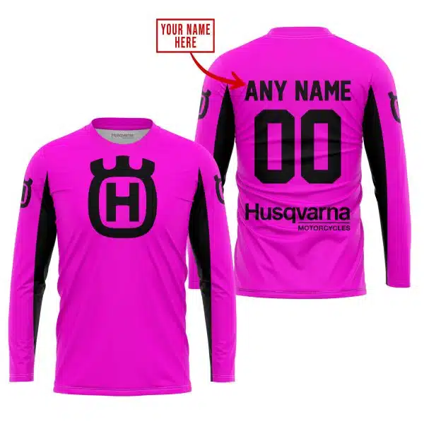 Custom Name Racing - Limited Edition - Husqvarna - Pink V2 - Image 2