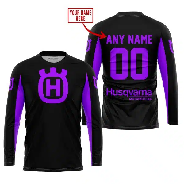 Custom Name Racing - Limited Edition - Husqvarna - Purple - Image 2