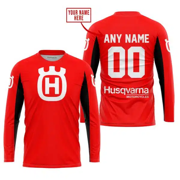 Custom Name Racing - Limited Edition - Husqvarna - Red V2 - Image 2