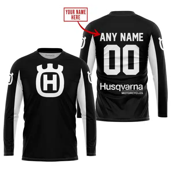 Custom Name Racing - Limited Edition - Husqvarna - White - Image 2