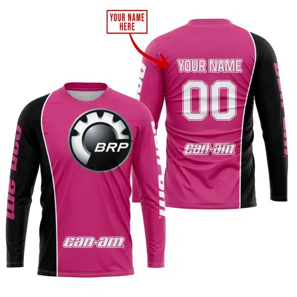 Limited Edition - Custom Name Motocrocss V2 - Can Am Pink 1 - Image 2