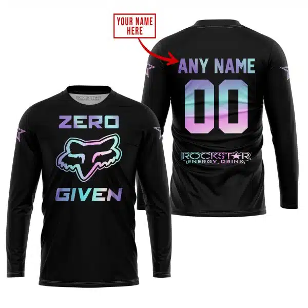Zero Fox Given – Limited Edition – Rockstar Energy – Black - Image 2