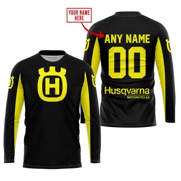 Custom Name Racing - Limited Edition - Husqvarna - Yellow - Image 2