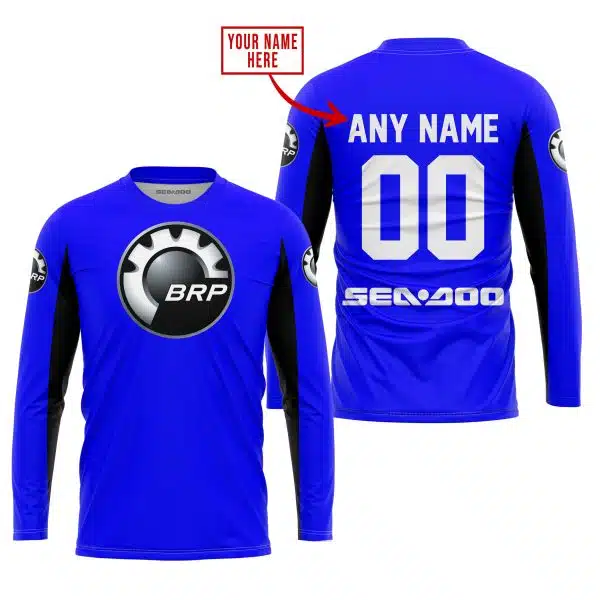 Custom Name Racing - Limited Edition - Sea Doo - Blue V2 - Image 2