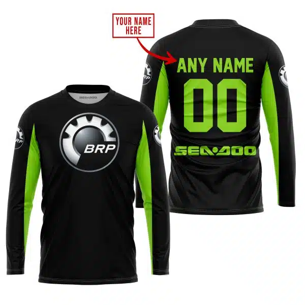 Custom Name Racing - Limited Edition - Sea Doo - Green 1 - Image 2