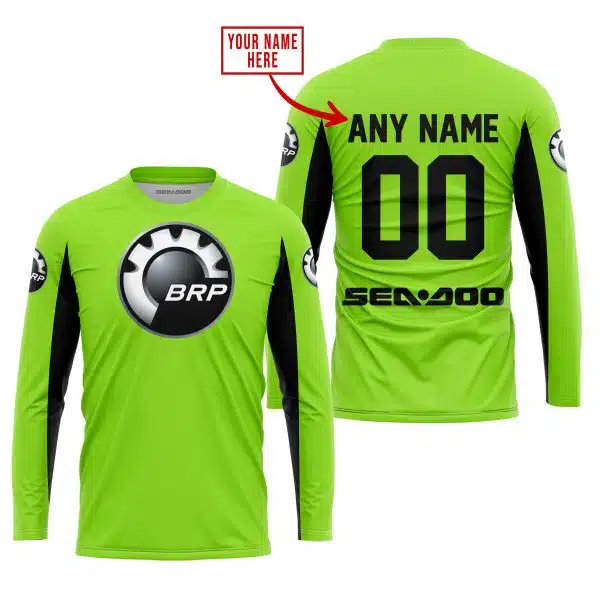 Custom Name Racing - Limited Edition - Sea Doo - Green 1 V2 - Image 2