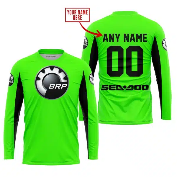Custom Name Racing - Limited Edition - Sea Doo - Green V2 - Image 2