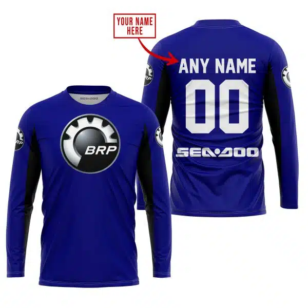 Custom Name Racing - Limited Edition - Sea Doo - Navy V2 - Image 2