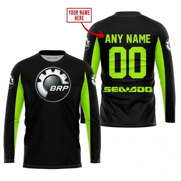 Custom Name Racing - Limited Edition - Sea Doo - Neon - Image 2
