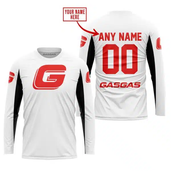 Custom Name Racing - Limited Edition - Gas Gas - White V2 - Image 2