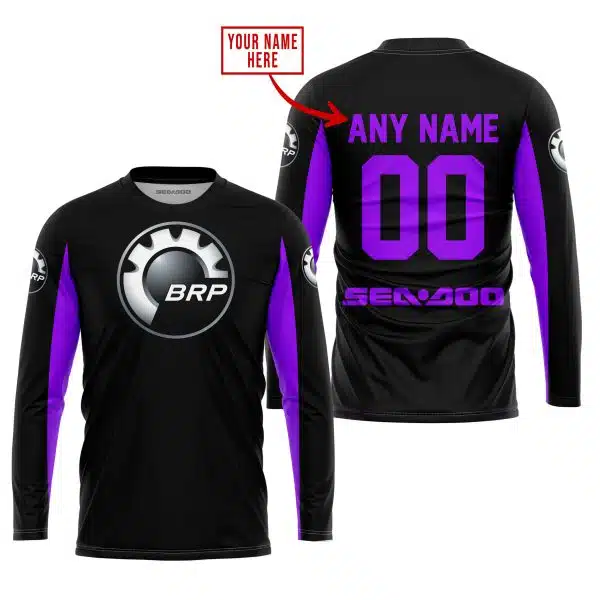 Custom Name Racing - Limited Edition - Sea Doo - Purple - Image 2