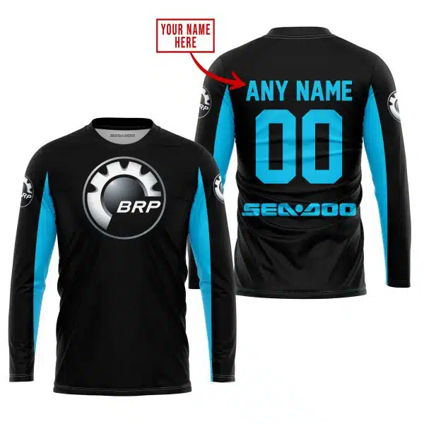 Custom Name Racing - Limited Edition - Sea Doo - Sky Blue - Image 2