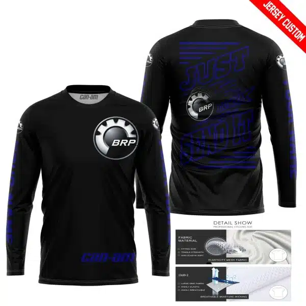 Premium Just Fckn Gonna Send It - Custom Name - Can Am - Navy Black - Image 3
