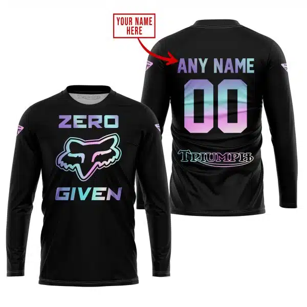 Zero Fox Given – Limited Edition – Triumph – Black - Image 2