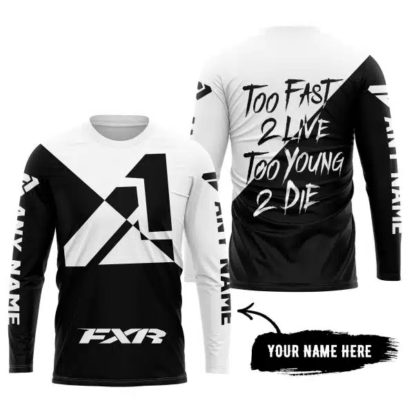 Too Fast To Live Too Young To Die - 3d All Over Printed - Fxr - White - Image 5