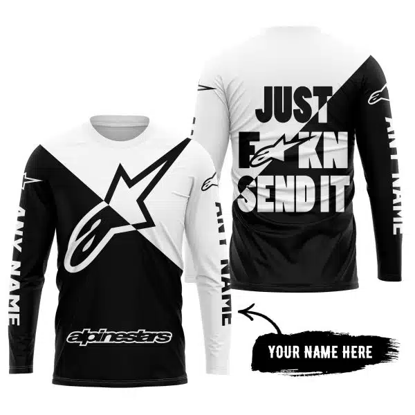 Just Fkcn Send It - 3d All Over Printed - Alpinestars - Image 5