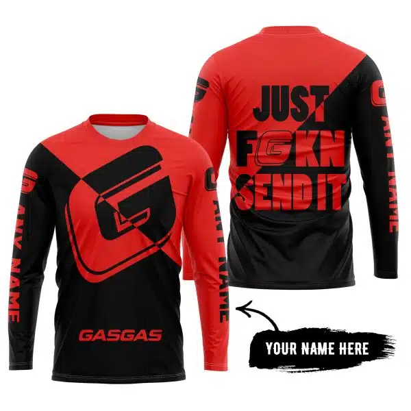 Just Fkcn Send It - 3d All Over Printed - Gas Gas - Image 5