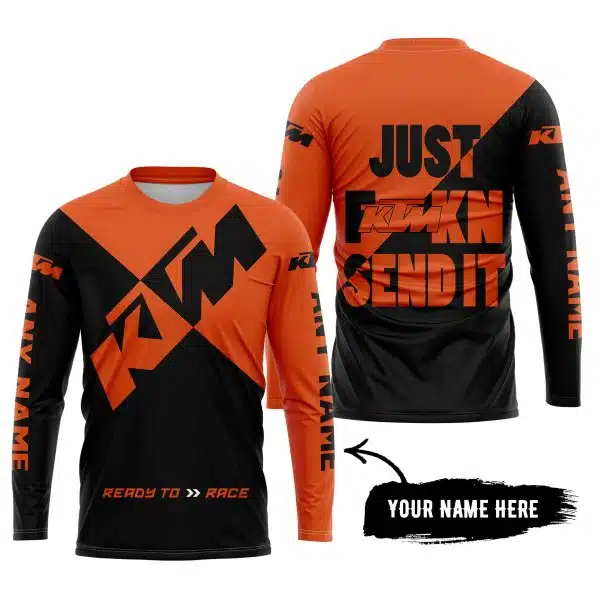 Just Fkcn Send It - 3d All Over Printed - Ktm - Image 5