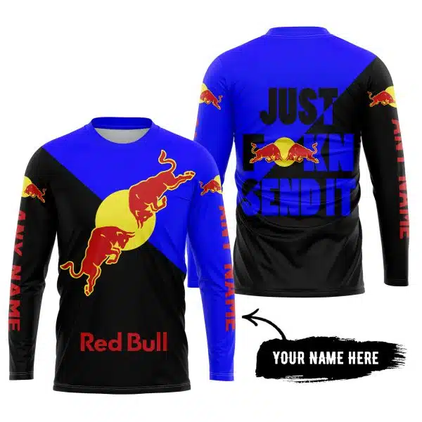 Just Fkcn Send It - 3d All Over Printed - Red Bull - Image 5
