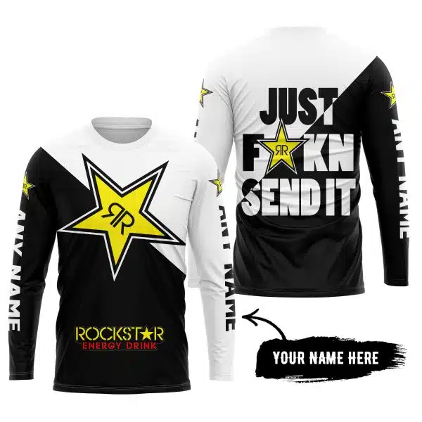 Just Fkcn Send It - 3d All Over Printed - Rockstar Energy - Image 5