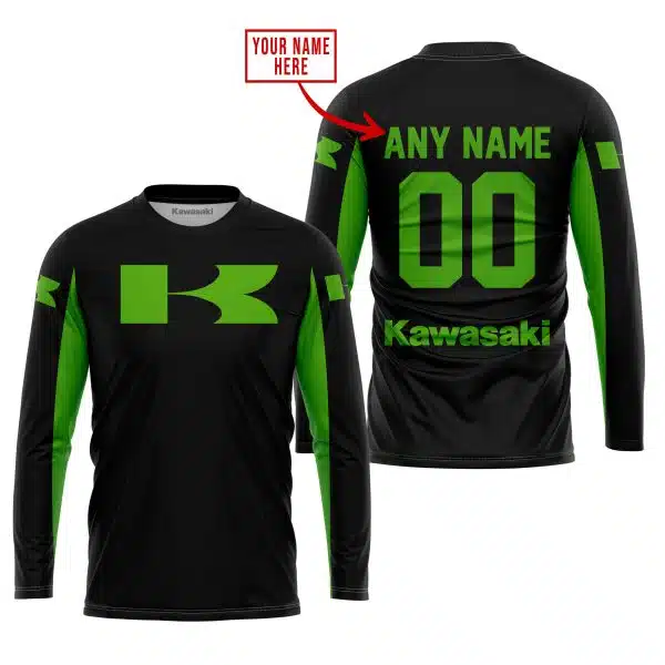 Custom Name Racing - Limited Edition - Kawasaki - Green - Image 2