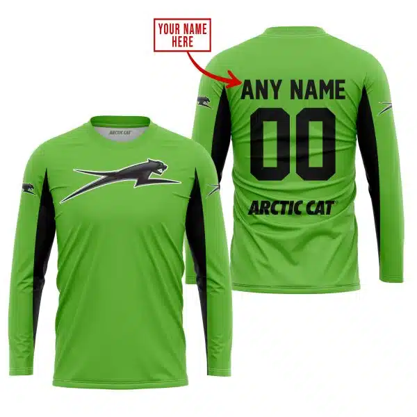 Custom Name Racing - Limited Edition - Arctic Cat - Green V2 - Image 2