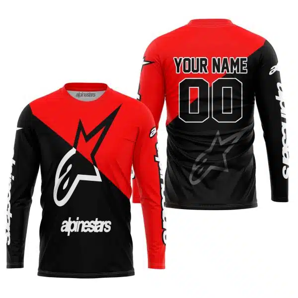 Premium Gift - Custom Name - Alpinestars - Red - Image 2