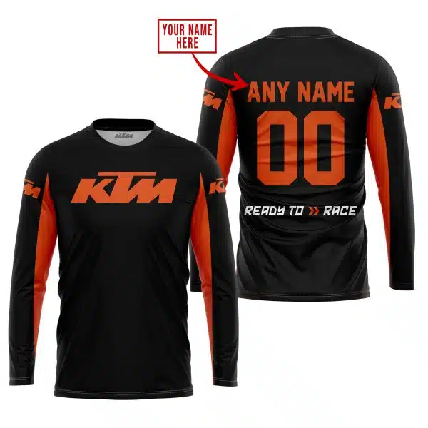 Custom Name Racing - Limited Edition - Ktm - Orange - Image 2