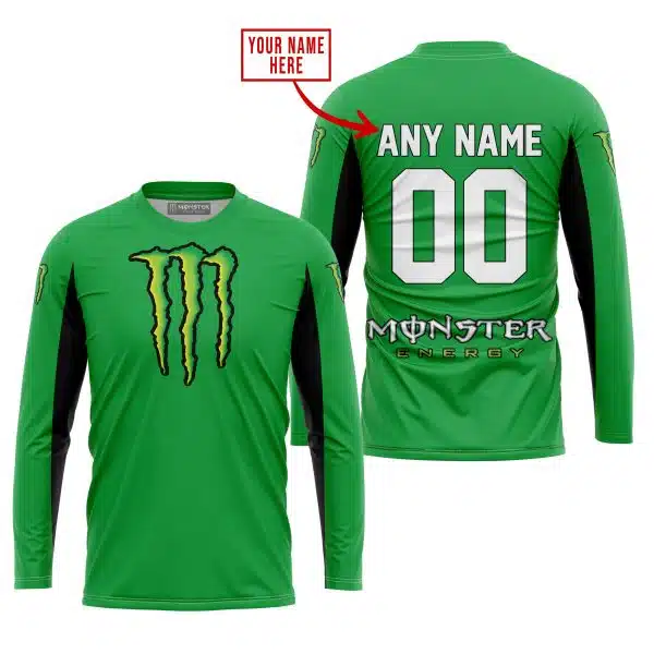 Custom Name Racing - Limited Edition - Monster - Green V2 - Image 2