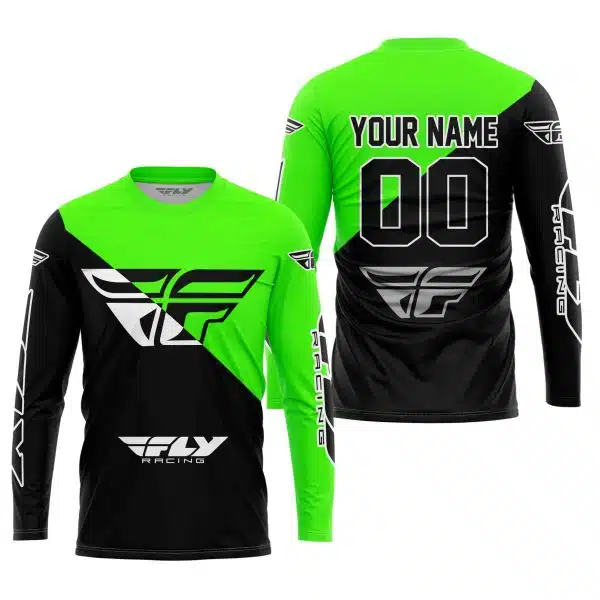 Premium Gift - Custom Name - Fly Racing - Green - Image 4