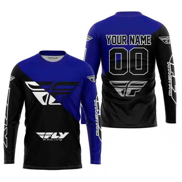 Premium Gift - Custom Name - Fly Racing - Navy - Image 4