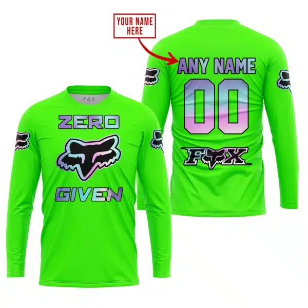 Zero Fox Given  -  Limited Edition  -  Fox Racing  -  Green - Image 2