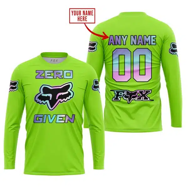 Zero Fox Given  -  Limited Edition  -  Fox Racing  -  Green 1 - Image 2