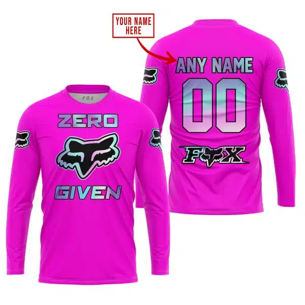 Zero Fox Given  -  Limited Edition  -  Fox Racing  -  Pink - Image 2