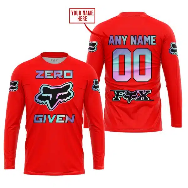 Zero Fox Given  -  Limited Edition  -  Fox Racing  -  Red - Image 2