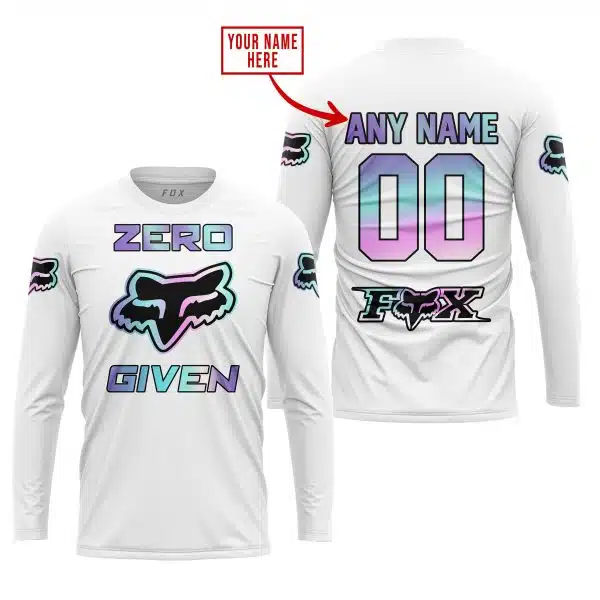 Zero Fox Given  -  Limited Edition  -  Fox Racing  -  White - Image 2