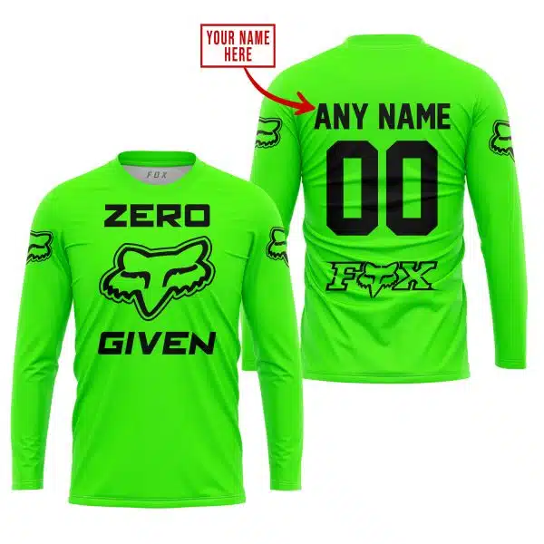 Zero Fox Given  -  Limited Edition  -  Fox Racing  -  Green - Image 2