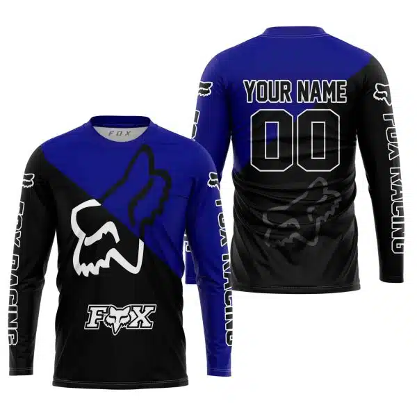 Premium Gift - Custom Name - Fox Racing - Navy - Image 2