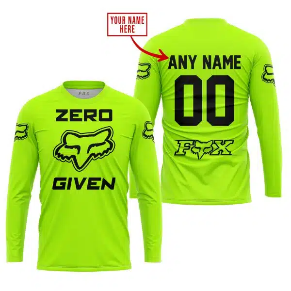 Zero Fox Given  -  Limited Edition  -  Fox Racing  -  Neon - Image 4