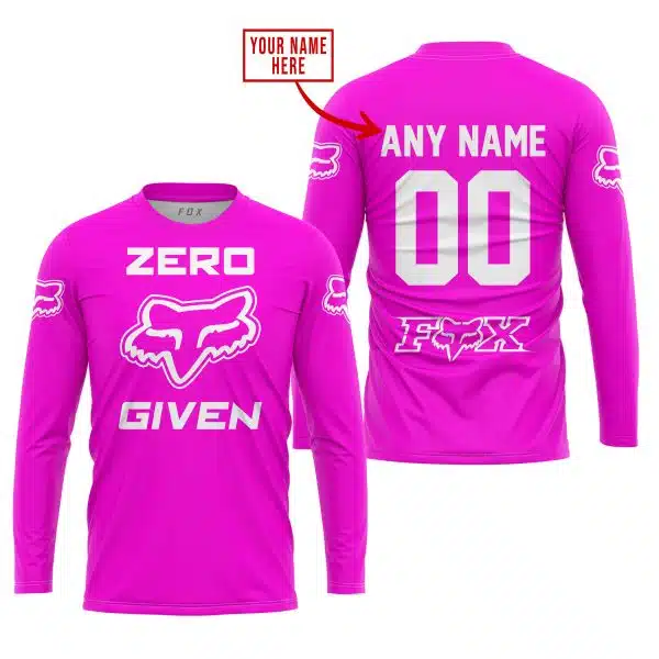 Zero Fox Given  -  Limited Edition  -  Fox Racing  -  Pink - Image 2