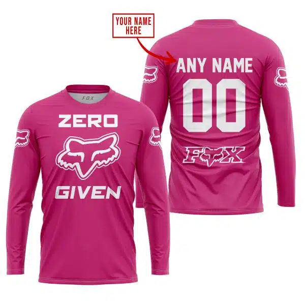 Zero Fox Given  -  Limited Edition  -  Fox Racing  -  Pink 1 - Image 2