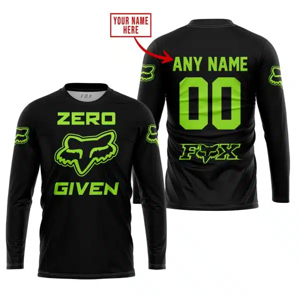 Zero Fox Given  -  Limited Edition  -  Fox Racing  -  Green 1 V1 - Image 2