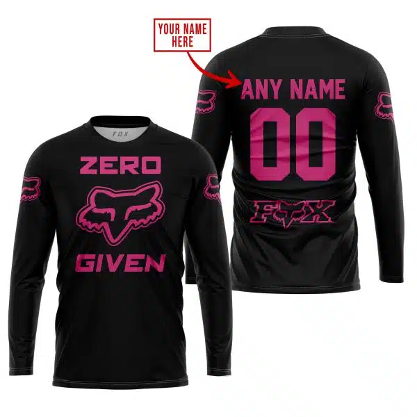 Zero Fox Given  -  Limited Edition  -  Fox Racing  -  Pink 1 V1 - Image 2