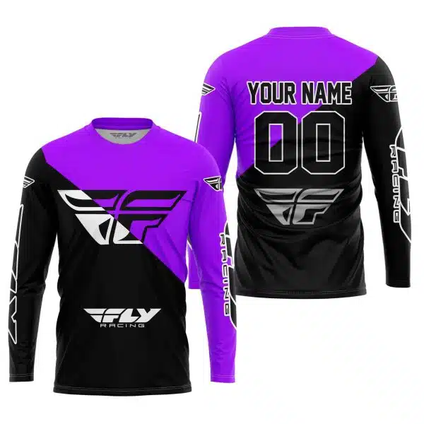 Premium Gift - Custom Name - Fly Racing - Purple - Image 4
