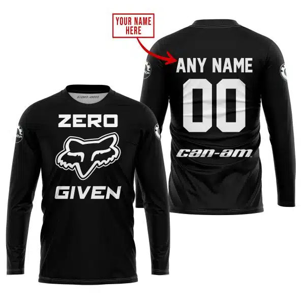 Zero Fox Given – Limited Edition – Can Am – Black V1 - Image 5